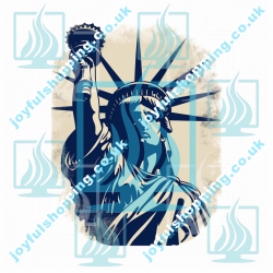 Vintage-Style Statue of Liberty Celebrate Independence Day!