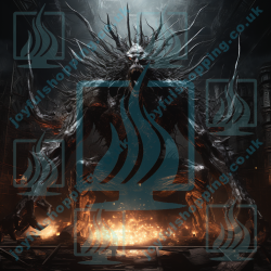 Majestic Underground Monster Art - Black Metal Inspired Design
