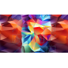 Colorful Tetrahedral Pattern - Abstract Art 01