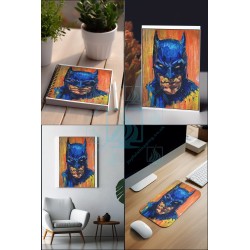 Batman - Hand-Painted - Broad Brush Stroke Art