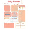 Pastel Pink Summer Digital Planner | Monthly, Weekly & Daily Pages