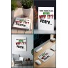 Three Stages of Life | Funny Quote T-Shirt Design | Birth - WTF - Death ver. 2