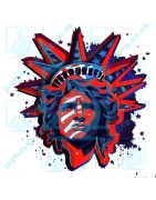 Celebrate Independence Day with Patriotic Digital Art - Perfect for T-